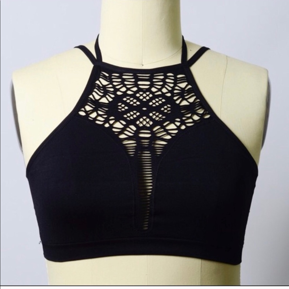🖤 VS Seamless Bralette / Crop Top 🖤 Fun & Sexy Cutouts